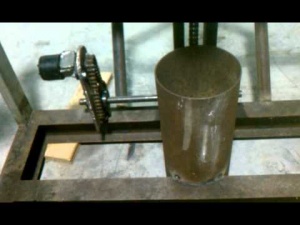 Homemade water well drilling rig part 2